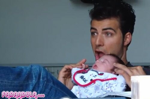 Jencarlos Canela un buen papá