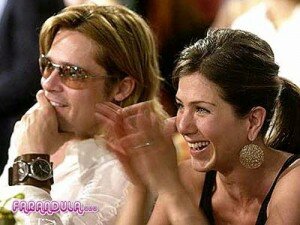 Brad Pitt y Jennifer Aniston juntos