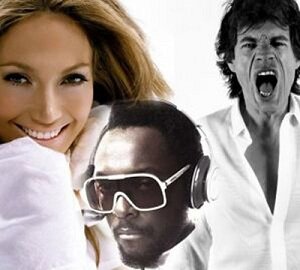 JLo en video con Mike Jagger y Black Eyed Peas