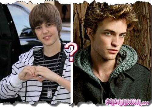 Justin Bieber y Robert Pattinson se enfrentan