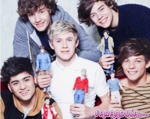 Muñecos de One Direction para sus fans